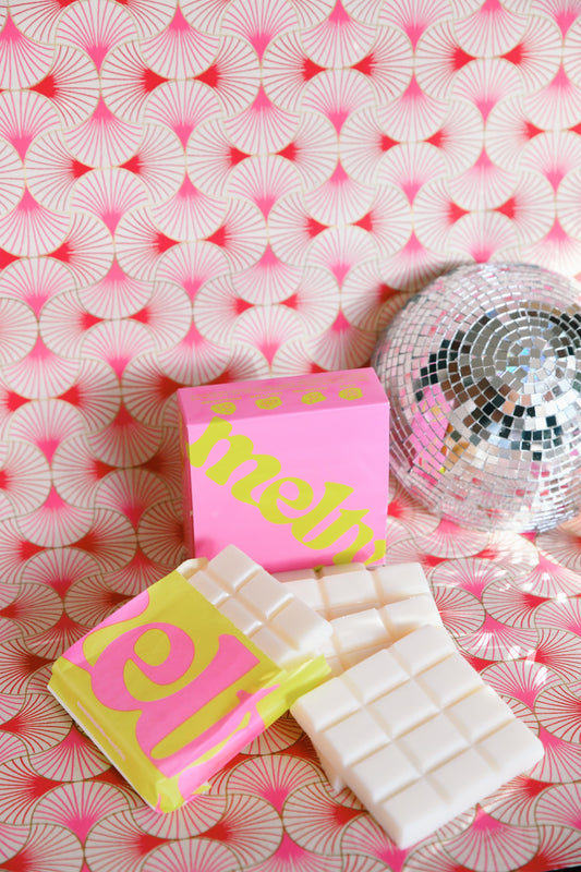 almond milk, vanilla, and amber luxury wax melts (3oz) by themelty.co™