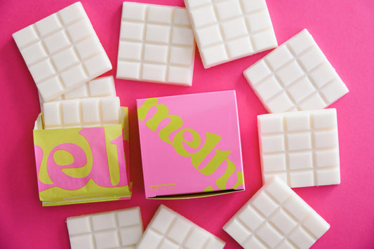 ginger wood, palo santo, and camphor luxury wax melts (3oz) by themelty.co™