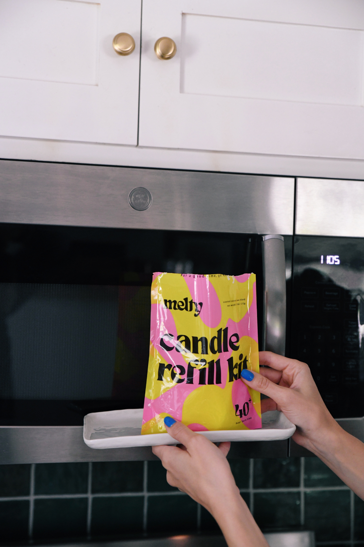 Candle Refill Kit - Eucalyptus, Spearmint & Cucumber Scent | Clean, Fresh Fragrance